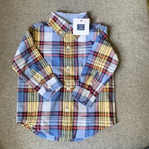 NWT - Janie and Jack button up shirt